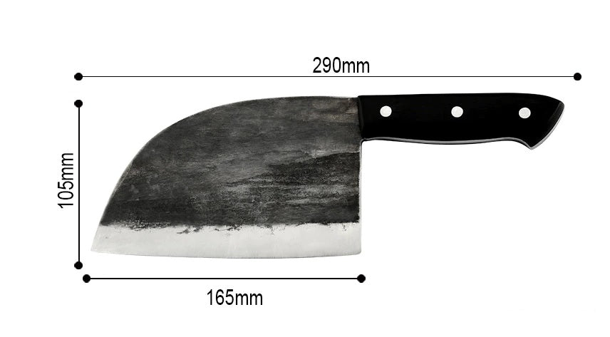Original Serbian Chef Knife with Cutting Board 2 pcs Set By Almazan® -  Welcome to Almazan Knives